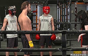 Anna De Ville is craving two cocks in her tight ass