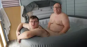 Daddy Fucks His Hairy Bear in the Jacuzzi