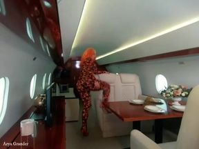 Behind the Scenes: Stunning Photoshoot with 4 Catsuits and a Jet Adventure!