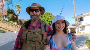 Stepgrandpa Teaches Me To Fish
