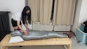 Chinese Femdom Mummification