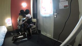 Docile Submissive Games with a TV CD666