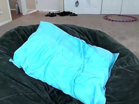 Brunette big dildo anal webcam 01