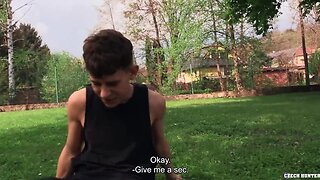 A young guy had to fuck to get a new phone