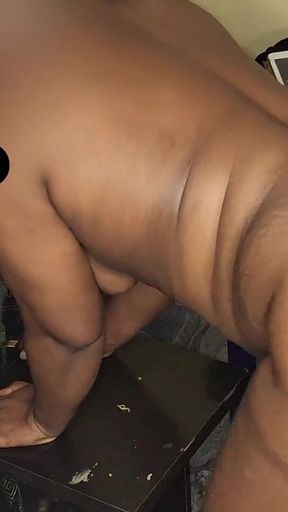 Fucking the Big Ebony Fun Girl in My Neighborhood