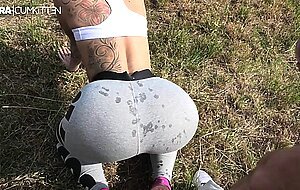 Lara-cumkitten, notgeile fickschlampe bubble butt beim