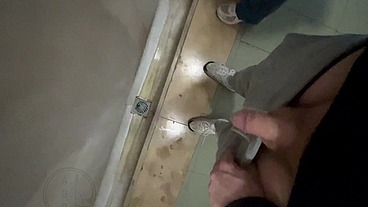Tried to Play with a Boy's Cock at the Urinal of Public Toilets