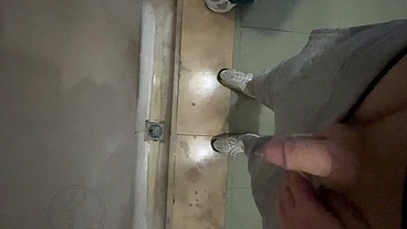 Tried to Play with a Boy's Cock at the Urinal of Public Toilets