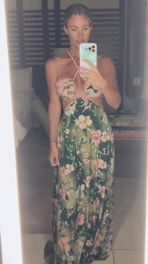 Floral maxi dress