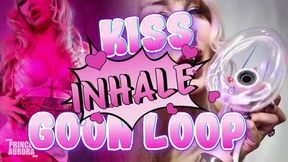 Kiss inhale gooner