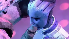 Liara Succumbs to Temptation with Rogue Hero in Hot Mass Effect Tryst