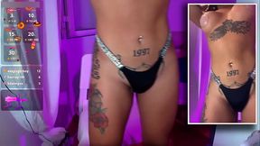 TS Angelique Monroe - Webcam show from August 11, 2025