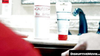 DisruptiveMovie.com - Stepdad Dale Savage deepthroats stepson Brandon Anderson's mass