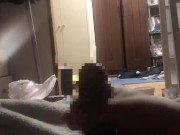 Japanese Selfie　デカチンオナニー