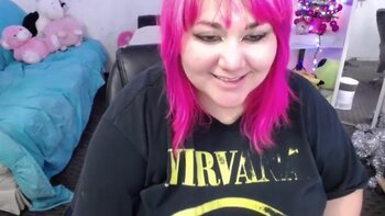 VioletWitchy's Sizzling BBW Solo Show: A Fierce Fusion of Goth Chic & Naughty Delights