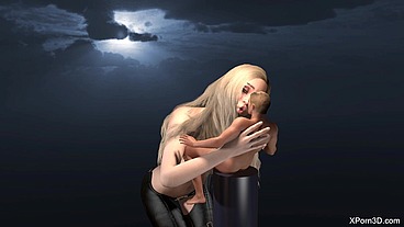 GIANTESS Babe Jerking off a Tiny Guy like a Toy