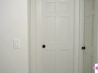 "U Can See or Get Your Wang Out," Lulu Chu Purrs Pulling Stepbro Into Couch