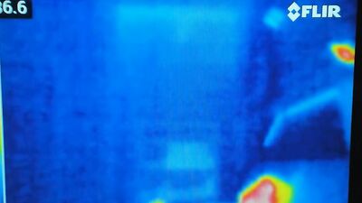 Jerking off with Huge Self Facial and Using Thermal Camera!