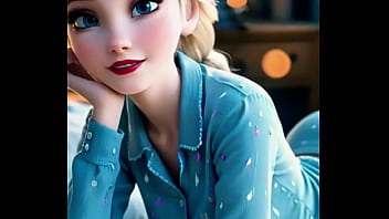 Elsa&#039_s side you never see...  AI-generated