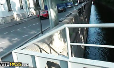 Very hot public adventure