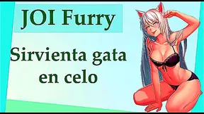 Furry JOI Mistress Seduces Horny Maid During Steamy Heat Cycle Fantasy