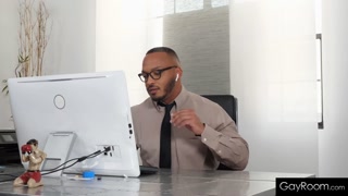 Gamer Stepson Rides Stepdad's Black Cock