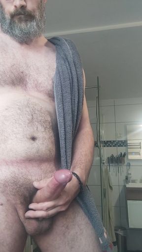 Key moment from "cumming after taking shower 2"