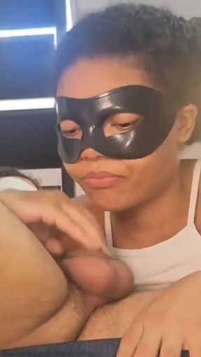 Bitch in deep throat until she drinks hot milk.   Clip 2