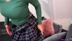 Religious Roxilicious Felt Horny Seeing A Massive Cock