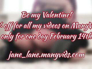 Valentine’s Day MV Sale! 15% off solely on February 14th