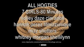 All Hogties-7 Girls, 80 Minutes