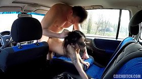 Beautiful Small Slut Fucks with Legs behind her Head