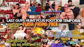 LUKE & AIDEN - LAST GUYS HUNT PLUS FOOTJOB TEMPORAL FLASH PROMO PACK