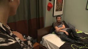 Busty mature stepmom gets fucked from her much less experienced stepson