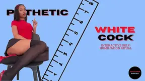 Pathetic White Cock: Interactive Self-Humiliation Ritual (Audio Only)