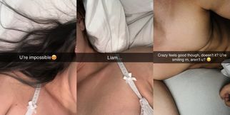 Wife got tempted by neighbor next door and she ends up cheating on her husband on Snapchat