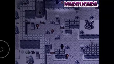 Hot trainer gets stuffed full with creampie in hentai RPG town
