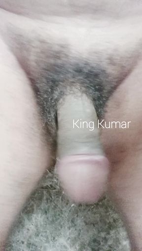 King Kumar&#039;s black hairy Cock shaking left &amp; right to retro music