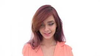 Bedroom becomes the place of passionate sex with petite redhead