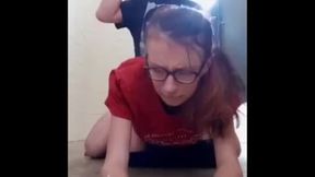 Newbie gets hammered in the park bathroom