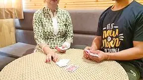 Stepmom Lost Her Pussy In A Card Game