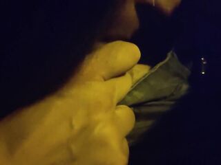 Screwing like a rabbit in the car during the time that people pass