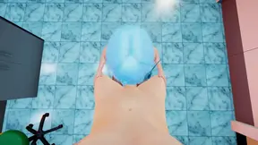 Sinwe dominates with 3D hot girl femdom