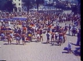 Vintage threesome pussy fucking pussy licking