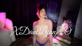 Smoking Corks in Blue Panties