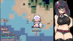 Rignetta'_s Adventure [ Monsters Hentai Game PornPlay ] Ep.1 Cute robot girl gangbang with by every holes