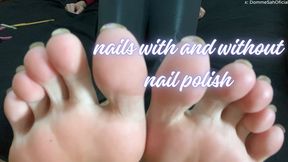 nail polishing - FEET