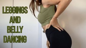 Leggings and belly dancing