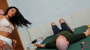 Farting, by PocaH and Slave Rebbit Guy, (cam by Manu) FULL HD