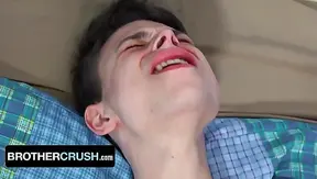 Austin Xanders Receives Hot Cum Load from Horny Stepbro — No Condom